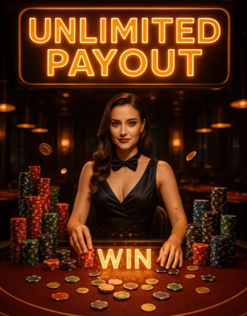 Permainan Live Casino dengan Payout Tak Terbatas