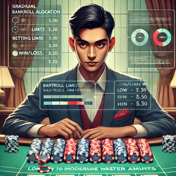 Baccarat Manajemen Modal Bertahap