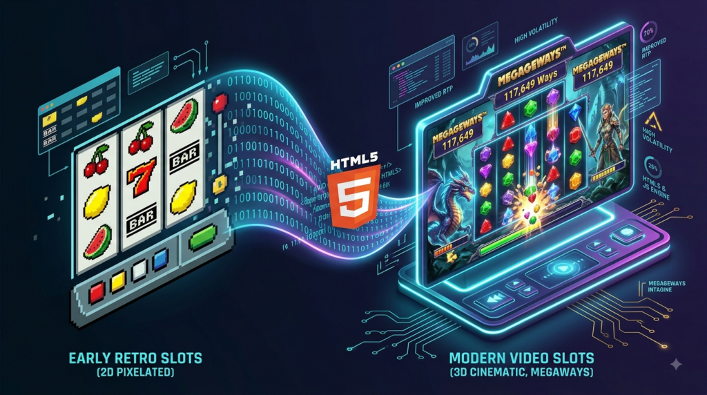 Evolusi slot online dan Fitur Bonus Industri