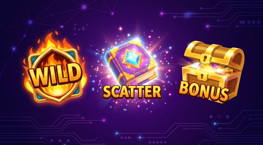 Simbol Wild Scatter Bonus Slot